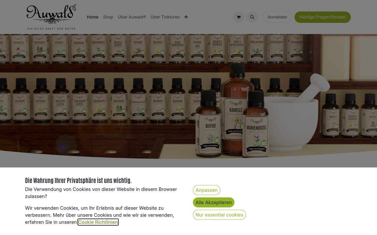 Auwald — Website